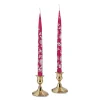 Pink Chinoiserie Tapers (2)|Chefanie New