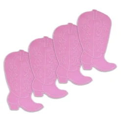 Pink Cowboy Boot Cocktail Napkins (4)|Chefanie New
