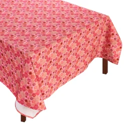 Pink Flower Tablecloth|Chefanie