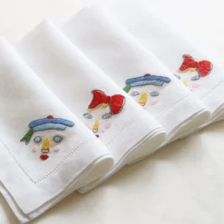 Provençal Face Dinner Napkins|Chefanie Outlet
