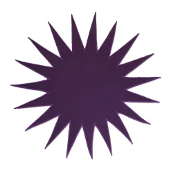 Purple Stella Placemat|Chefanie Clearance