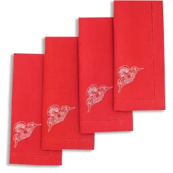 Red Angel Dinner Napkins (4)|Chefanie Best