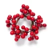 Red Berry Napkin Rings (4)|Chefanie Clearance