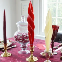 Red Feather Candles (2)|Chefanie Online