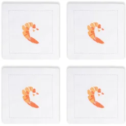 Shrimp Cocktail Cocktail Napkins|Chefanie Clearance