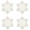 Snowflake Cocktail Napkins (4)|Chefanie Online