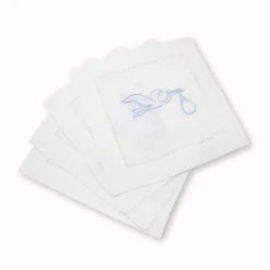 Stork Cocktail Napkins (4)|Chefanie