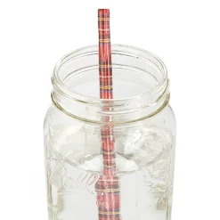Tartan Ceramic Straws (4)|Chefanie Best
