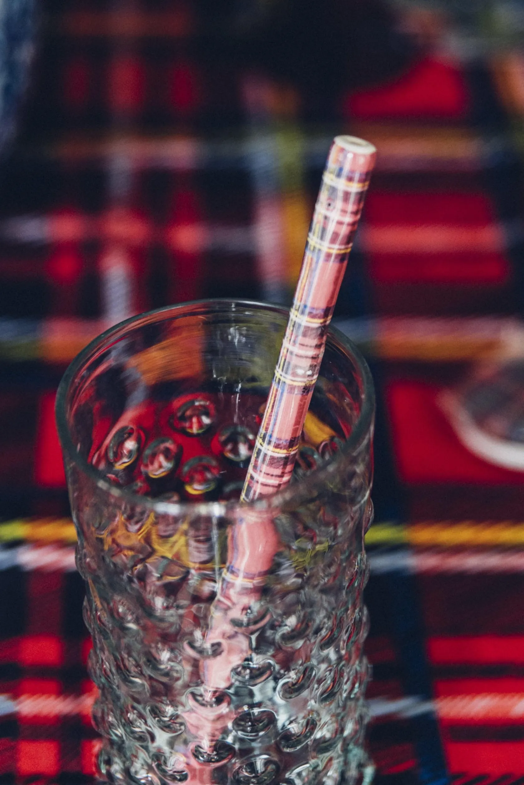 Tartan Ceramic Straws (4)|Chefanie Best