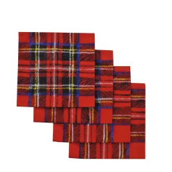Tartan Napkins (4)|Chefanie Outlet