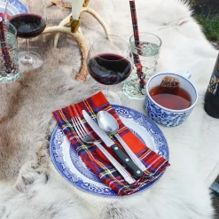 Tartan Napkins (4)|Chefanie Outlet