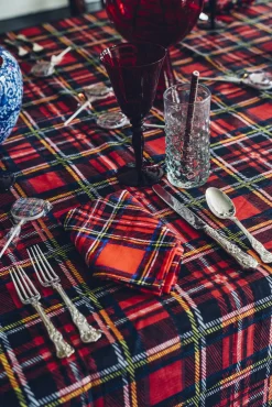 Tartan Napkins (4)|Chefanie Outlet