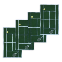 Tennis Court Cocktail Napkins (4)|Chefanie Discount