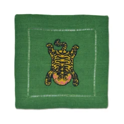 Tibetan Tiger Cocktail Napkins (4)|Chefanie Hot