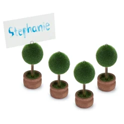 Topiary Placecard Holders (4)|Chefanie Clearance
