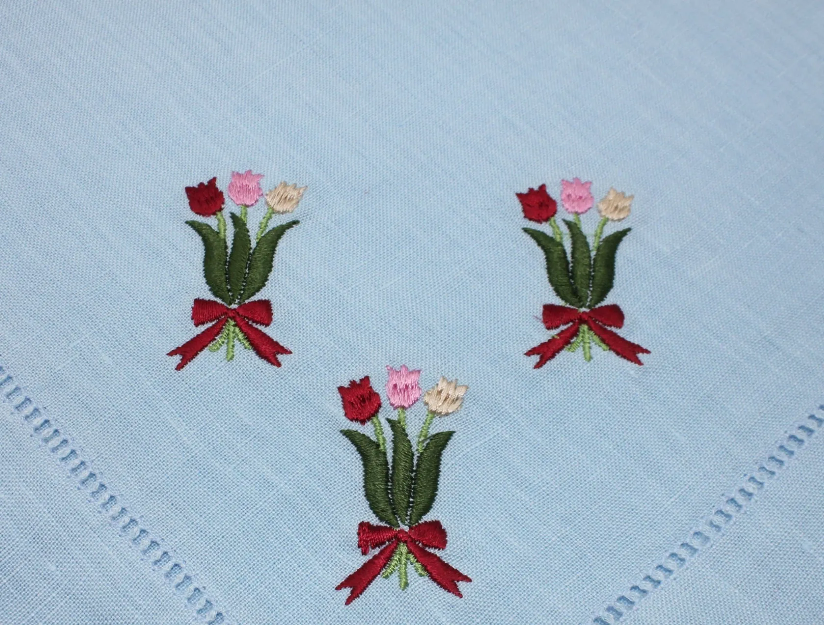 Tulip Bouquet Dinner Napkins (4)|Chefanie Outlet