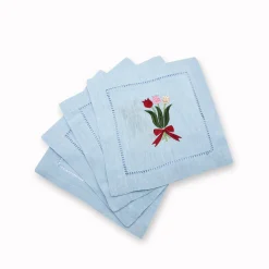 Tulip Cocktail Napkins (4)|Chefanie Hot