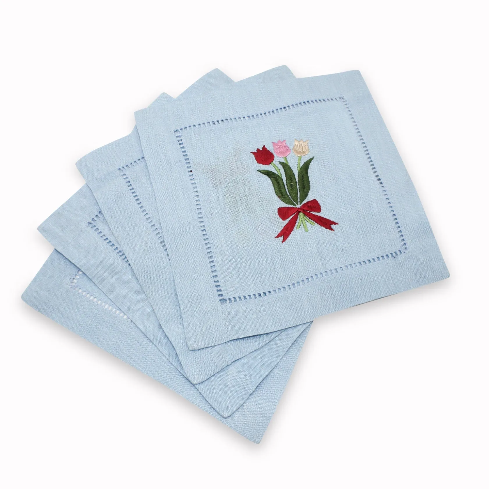 Tulip Cocktail Napkins (4)|Chefanie Hot