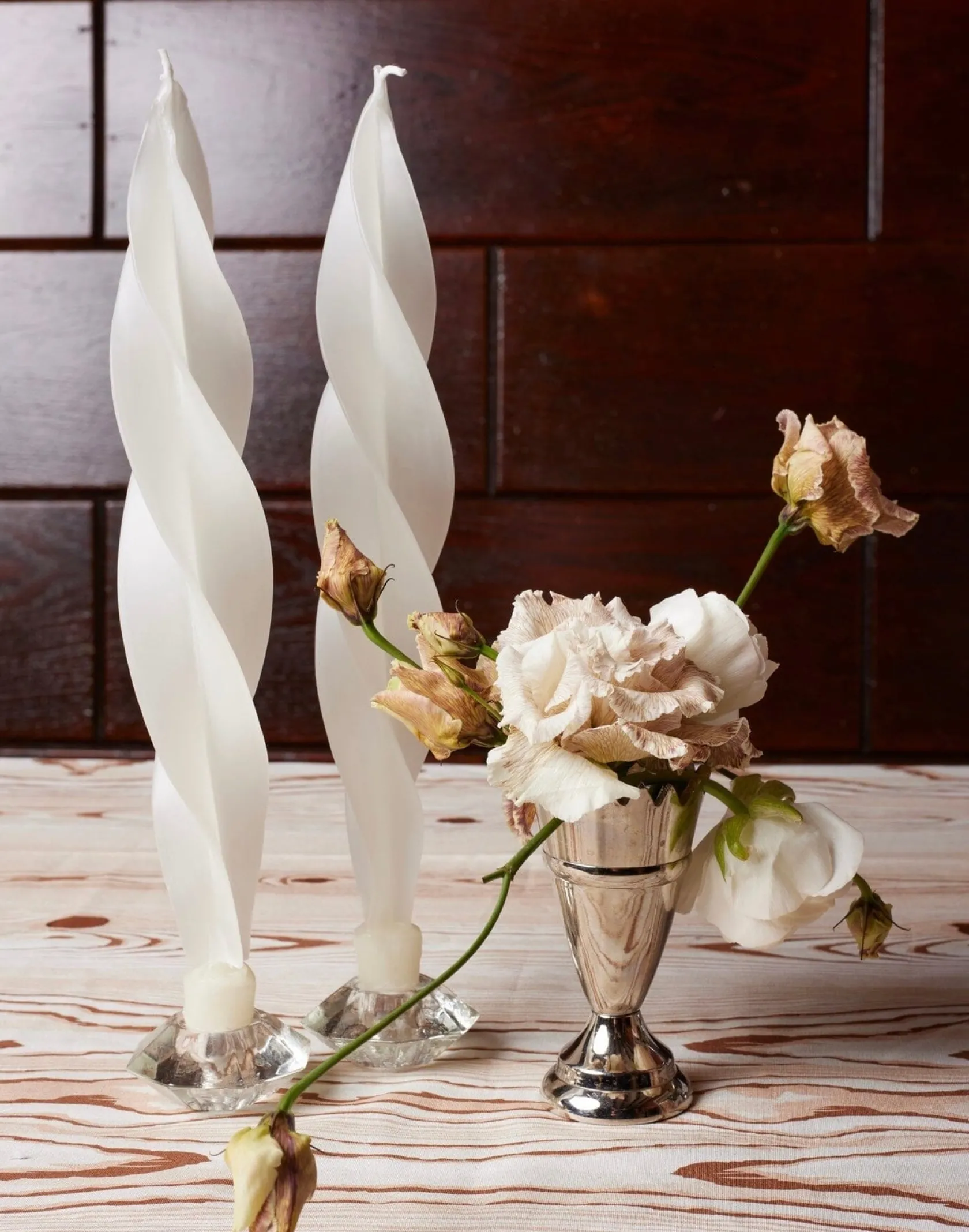 White Feather Candles (2)|Chefanie Online