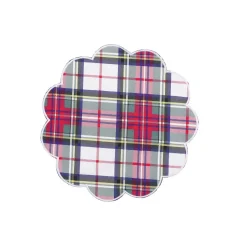 White Plaid Placemats (4)|Chefanie Online