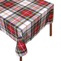 White Plaid Tablecloth|Chefanie New