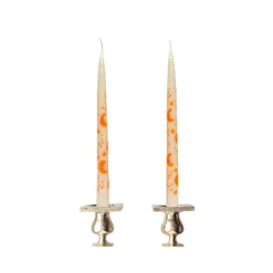 White Starry Sky Tapers (2)|Chefanie Online