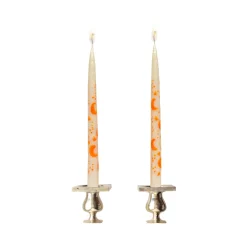 White Starry Sky Tapers (2)|Chefanie Online