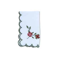 Winter Clover Dinner Napkins (4)|Chefanie Best