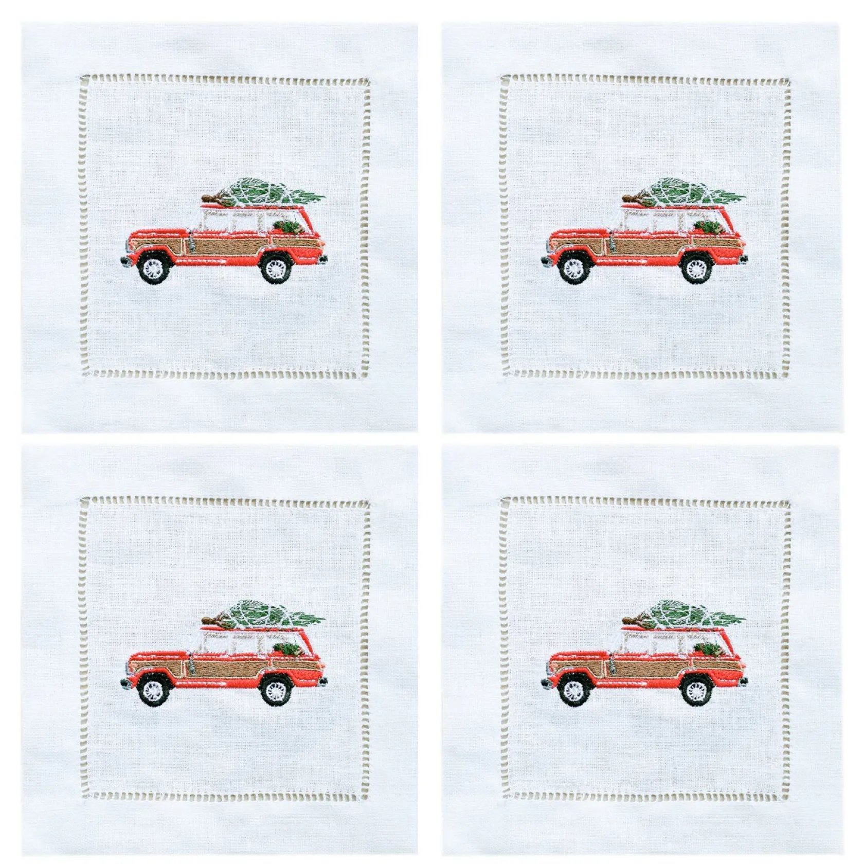 Woody Tree Cocktail Napkins (4)|Chefanie Sale