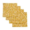 Yellow Floral Napkins (4)|Chefanie Discount