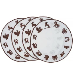 Zodiac Wheel Cocktail Napkins (4)|Chefanie Clearance