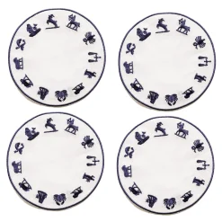 Zodiac Wheel Cocktail Napkins (4)|Chefanie Clearance